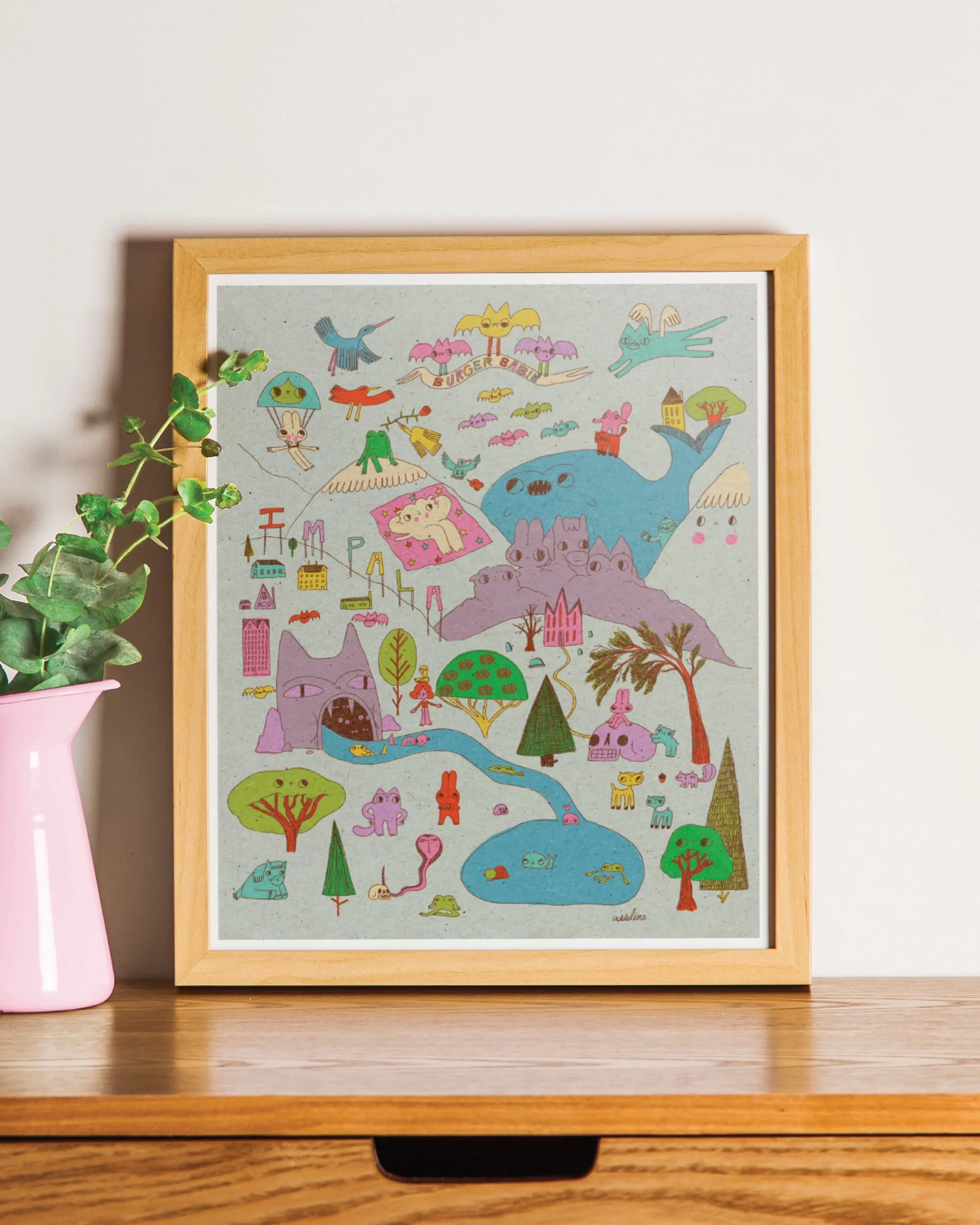 Impala X Burger Babie Print - Radical Hill *Limited Edition - Image 2